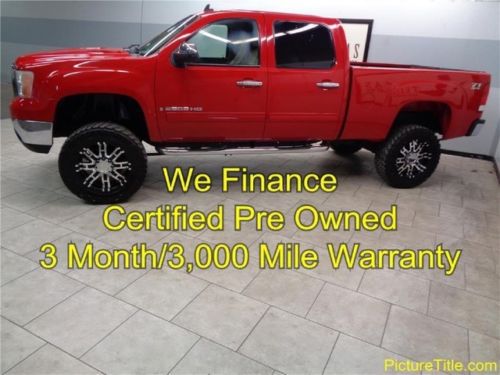 07 gmc 2500 slt crew leather pro lift 4x4 certified warranty we finance texas