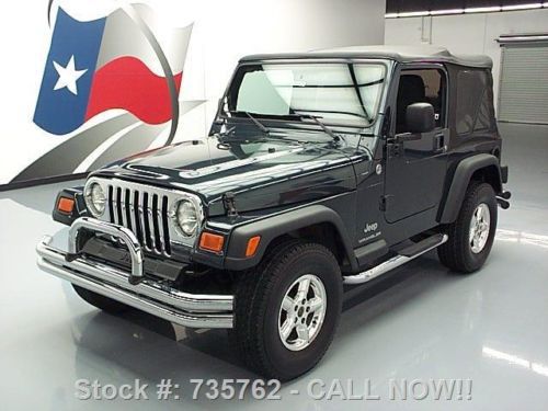 2006 jeep wrangler x 4x4 automatic soft top 39k miles texas direct auto