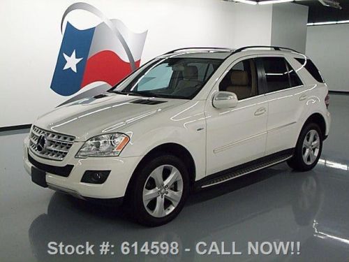 2010 mercedes-benz ml350 bluetec 4matic awd diesel 56k texas direct auto