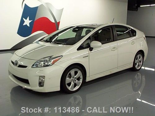 2010 toyota prius v hybrid tech leather nav only 41kmi texas direct auto