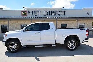 2014 white sr5! low miles texas auto power bluetooth navi bedliner carfax camera