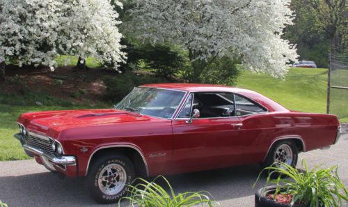 1965 impala ss 327 regal red excellent condition original owner