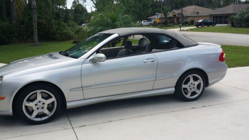 2005 mercedes-benz clk500 base convertible 2-door 5.0l