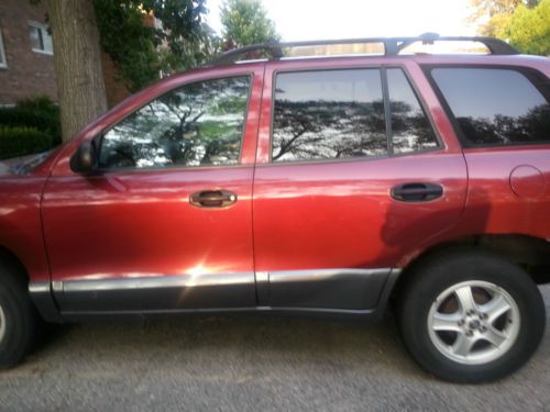 2001 hyundai santa fe gl sport utility 5-door 2.4l