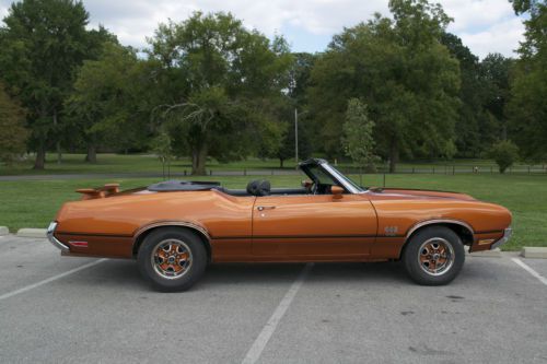 1970 cutlass convertible 442 w30 clone