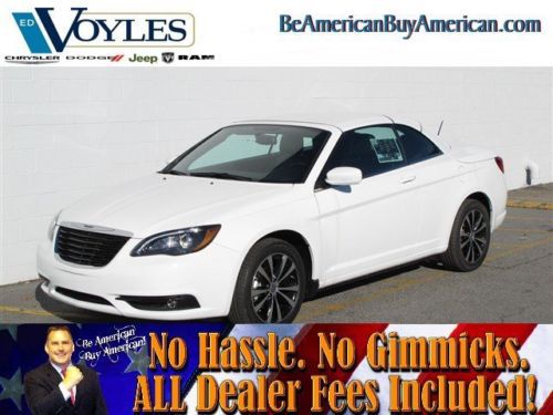 S new convertible 3.6l cd front wheel drive power steering abs brake assist a/c
