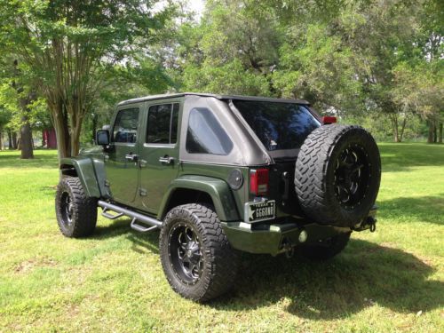 2008 jeep wrangler unlimited x sport utility 4-door 3.8l