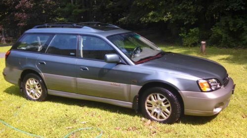 2001 subaru outback llbean edition, turbo charged engine awd