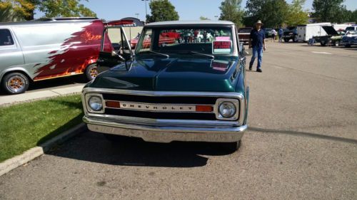 1969 chevrolet c10 pick up 1/2 ton garage find