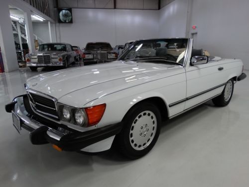 1989 mercedes-benz 560sl roadster