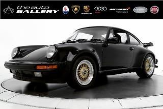 1986 porsche 911 2dr coupe carrera turbo 4-spd