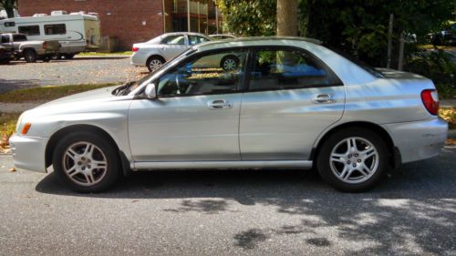 2002 subaru impreza rs sedan 4-door 2.5l