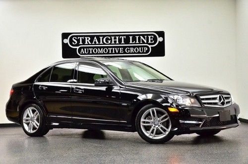 2012 mercedes benz c250 sport low mile black