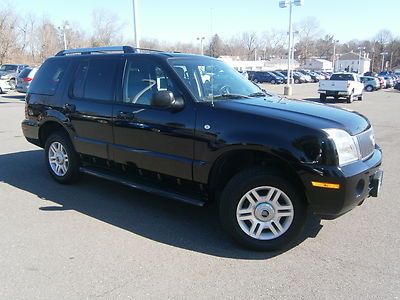 One owner clean 2005 mercury mountaineer premier awd 3rd row seating moon roof