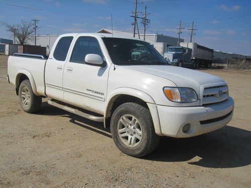 2003 toyota tundra limited extended cab pickup 4-door 4.7l leather no reserve!!