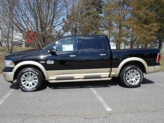 2013 dodge ram 1500 4wd crew longhorn laramie hemi pickup truck leather new