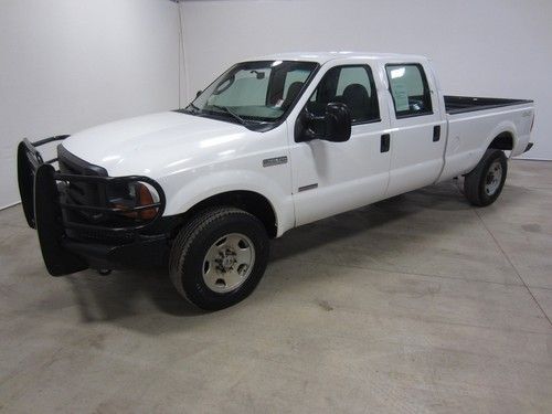 05 ford f350 super duty turbo diesel xl crewcab 4x4  long bed 80pics