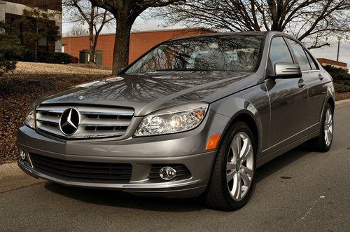 2010 c300 / mercedes warranty, heated seats, sunroof, bluetooth, former cpo