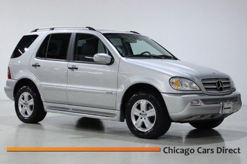 05 ml500 4matic v8 special edition navigation moonroof 6cd clean 74k