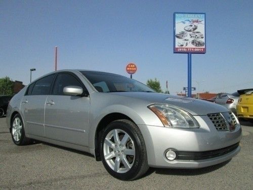 2006 nissan maxima v6 3.5 se auto, leather. no res