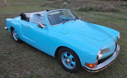 1973 volkswagon karmann ghia convertible