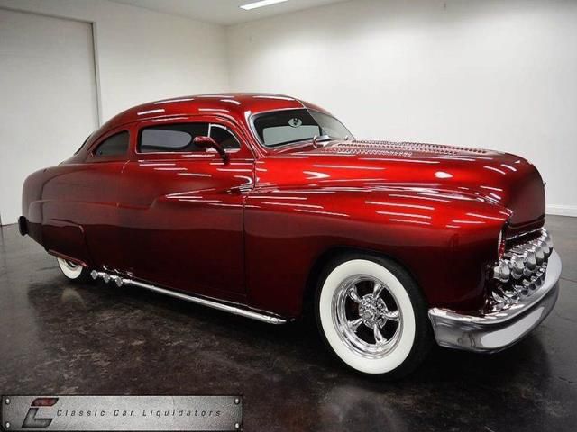 1951 mercury coupe custom chopped top street rod