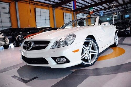 09 mercedes-benz sl550 amg 18k p1 harman-kardon nav keyless air-scarf ac-sts