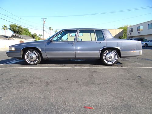 1990 cadillac sedan deville low miles 2 owner super clean classic 4dr executive