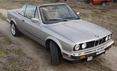 Beautiful 1988 california bmw 325i convertible, e30 automatic