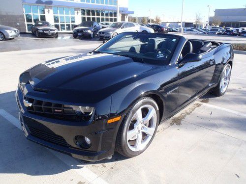 2011 camaro 1ss - 6.2l v8 auto convertible paddle shifters leather power seats