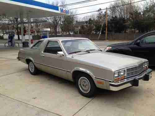 1982 Ford Fairmont Futura Coupe 2-Door 3.3L, image 4