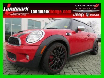 09 john cooper works turbo 6-speed manual sport premium