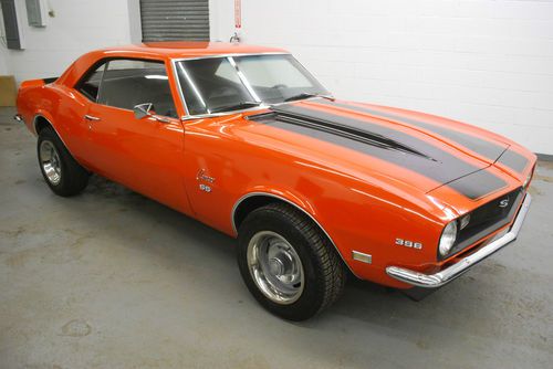 1968 chevrolet camaro 396 big block th400 auto disc 12 bolt buckets console look