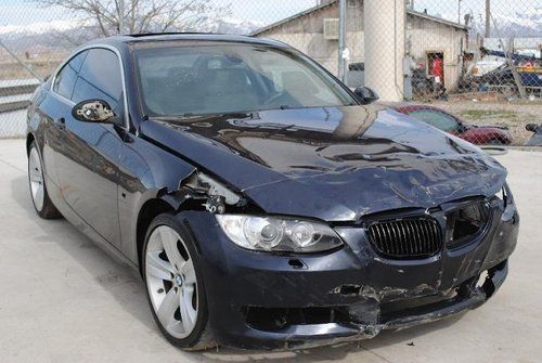 2007 bmw 335i coupe damaged salvage only 27k miles priced to sell sports coupe!!