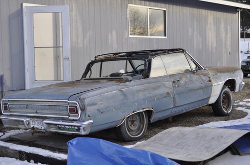 1965 chevrolet chevelle convertible project
