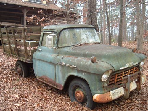 1956 chevrolet 3500 one family owned original needs restoration no reserve