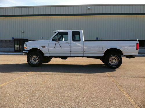 Ford f250 diesel 4x4 extended cab long bed #5
