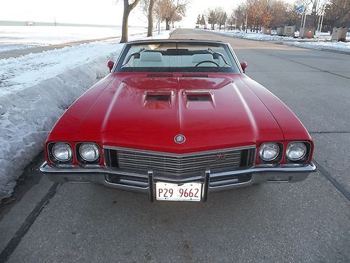 1972 buick skylark gransport "stage 1" big block 455 convertible