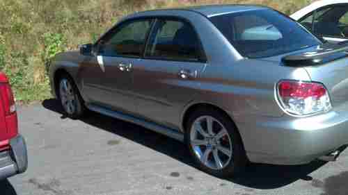 2007 Subaru Impreza WRX Limited Sedan 4-Door 2.5L, image 4