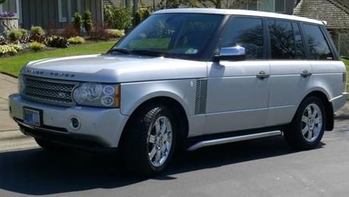 2006 land rover range rover hse