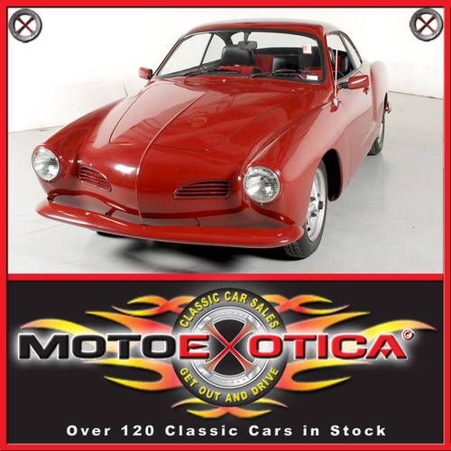 1969 vw karmann ghia-mild customization-new clutch-updated front disc brakes!!!