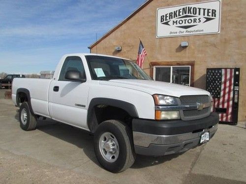 2004 chevrolet silverado 2500 ls regular cab 4x4 w/ lift gate tommy gate automat