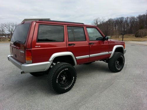 1999 jeep cherokee classic sport utility 4-door 4.0l - lifted - very sharp!