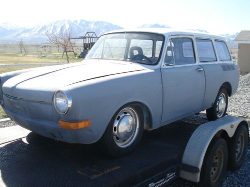 71 vw type iii square back hot rat rod california surf wagon