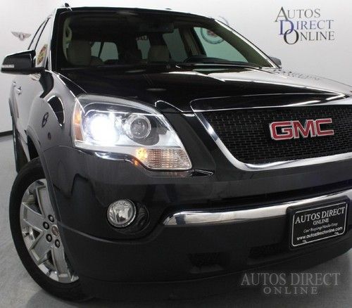 We finance 2010 gmc acadia slt2 3rows 1owner cleancarfax factwrrnty bose bkupcam