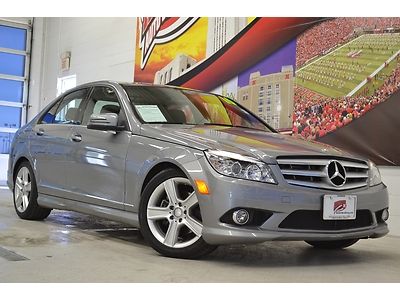 10 mercedes benz c300 4matic navigation rear camera 12k fiancing pano roof clean