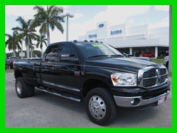 09 black big horn slt 6.7l 4wd dually bluetec diesel *19.5 in 8-lug alloy wheels