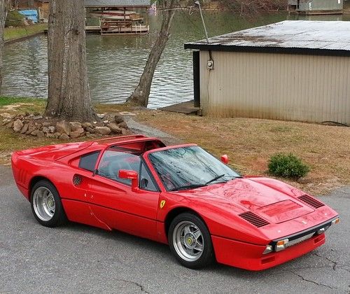 87 ferrari 288gto (originally a 328gts) pure fun - drivers car - no reserve!!!!