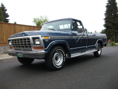 1978 ford f-250 ranger reg-cab 2wd 400ci v8 no reserve!!