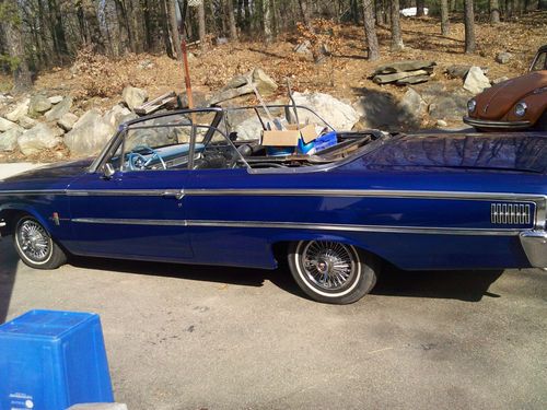 1963 ford galaxie convertible - v8 - 352 - xl500 clone